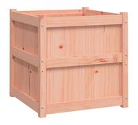 vidaXL Jardinière, Lit Surélevé, Bac à Fleurs, Pot de Plantes, Boîte à Fleurs Jardin Patio Terrasse Balcon, Marron Bois Massif de Douglas