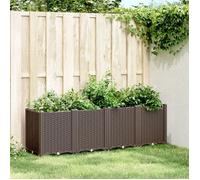 vidaXL Jardinière, Lit Surélevé de Jardin, Pot de Fleurs, Bac à Plantes, Boîte de Plantation Patio Terrasse Extérieur, 367860