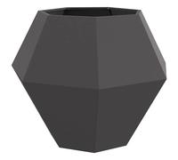 Vidaxl Jardinière Noir 100 X 100 X 80 Cm Acier