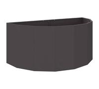Vidaxl Jardinière Noir 120 X 60 X 50 Cm Acier