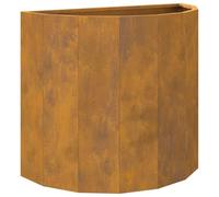 vidaXL Jardinière Rouillé 60 x 30 x 50 cm, Jardinier en Acier, Support de Plantes, déco extérieure, Pot Durable, Accent de Serre, Pot terrasse
