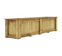 Vidaxl Jardinière Surélevée 196x50x50 Cm Bois De Pin Imprégné