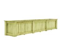 vidaXL Jardinière surélevée 291 x 50 x 50 cm Bois de pin imprégné