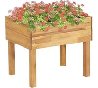 vidaXL Jardinière surélevée 50 x 40 x 45 cm Bois massif d'acacia