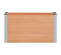 Vidaxl Jardinière Surélevée Marron 100 X 50 X 54 Cm Alu.