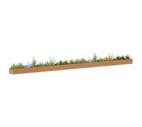 vidaXL Jardinière surélevée Marron Clair 970 x 50 x 36 cm