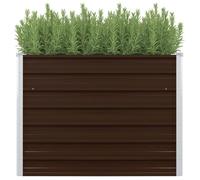 vidaXL Jardinière Surélevée Pot à Fleurs Cache-Pot Pot à Plante Bac à Plante Véranda Jardin Balcon Patio Terrasse Cour 45712