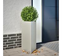 Vidaxl Jardinière Triangulaire 40x34,5x70 Cm Acier Inoxydable