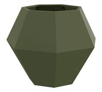 vidaXL Jardinière Vert olive 75 x 75 x 60 cm acier pour jardin et terrasse