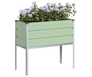 vidaXL Jardinière Vert Pastel 100 x 45 x 90 cm Acier galvanisé