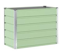 Vidaxl Jardinière Vert Pastel 480 X 50 X 45 Cm Acier Galvanisé