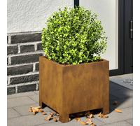 Vidaxl Jardinières 2 Pcs 30x30x30 Cm Acier Corten