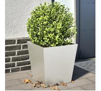 Jardinières 2 pcs 40x40x40 cm acier inoxydable