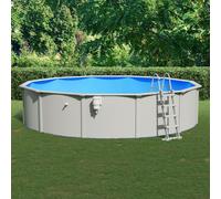 Vidaxl Jardinières 2 Pcs Blanc 35x35x75 Cm Acier