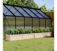 Vidaxl Jardinières 2 Pcs Bois De Pin Massif