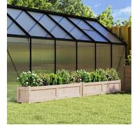 vidaXL Jardinières 2 pièces en bois de pin massif
