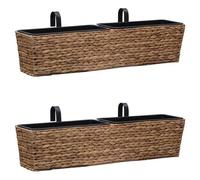 Vidaxl Jardinières 2 Pcs Jacinthe D'eau