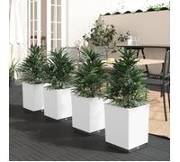 Jardinières Pot de Fleurs Jardin Patio Terrasse Extérieur Polypropylène vidaXL