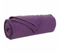 vidaXL Jeté Violet 240 x 220 cm Toison