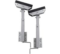 vidaXL Jeu de 2 supports à barre inclinable 63-88 cm pour remorque à bateau