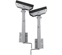 vidaXL Jeu de 2 Supports à Barre Inclinable 63-88 cm pour Remorque à Bateau