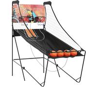 vidaXL Jeu de basket-ball d'arcade avec 4 ballons pour 2 joueurs
