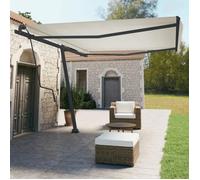 vidaXL Jeu de Poteaux d'Auvent, Poteaux de Rechange pour Auvent, Poteau de Support de Tente Terrasse Patio Jardin, 315097