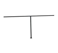 vidaXL Jeu de Poteaux d'Auvent, Poteaux de Rechange pour Auvent, Poteau de Support de Tente Terrasse Patio Jardin, Anthracite 600x245 cm Fer
