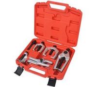 Jeu d'Outils de Réparation de l'Extrémité Avant 5 pcs Extracteur de Joint à Rotule Entretien des Bras et Tirants Voiture Véhicule