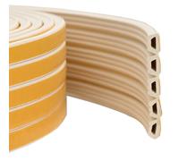 vidaXL joint de fenêtre autocollant Blanc 10 x 6 mm 100 m Mousse EPDM