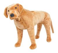 vidaXL Jouet en Peluche Chien de Race Labrador Marron Clair XXL Poupée Enfants 91329