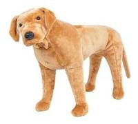 vidaXL Jouet en Peluche Chien de Race Labrador Marron Clair XXL Poupée Enfants 91329 Brun G