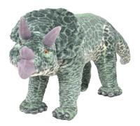 vidaXL Jouet en peluche Dinosaure Tricératops Vert XXL 91344