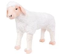 vidaXL Jouet en peluche Mouton Blanc XXL 91341