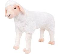 vidaXL Jouet en peluche Mouton Blanc XXL 91341 Blanc G