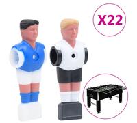 Joueurs de baby foot pour tige de 15,9 mm 22 pcs