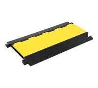 Vidaxl Rampe De Protection De C?Ble Avec 5 Canaux 90 Cm Caoutchouc