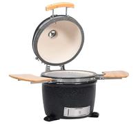 vidaXL Kamado Barbecue fumoir en céramique 44 cm