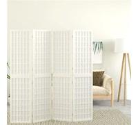 Cloison de Séparation Pliable 3 Panneaux Paravent Chambre à Coucher Noir vidaXL