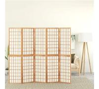 vidaXL Cloison de séparation pliable 5 panneaux 200x170 cm