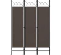 Kamerscherm met 3 panelen 120x180 cm antraciet320701