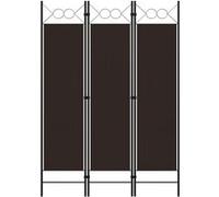 Cloison de Séparation 4 Panneaux Blanc Décor 160x180 cm Paravent Chambre vidaXL