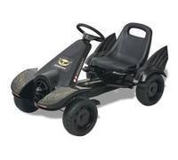 vidaXL Kart à Pédale avec Siège Ajustable Noir pour Enfants Véhicule Jouet Noir G