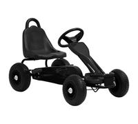 Vidaxl Kart À Pédales Avec Pneus Noir