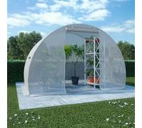 vidaXL Serre de jardin 4,5 m² 300 x 150 x 200 cm Acier