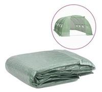 Vidaxl Couverture De Remplacement De Serre (16 M?) 400x400x200 Cm Vert Vert