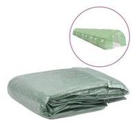 vidaXL Kashoes vervangend (36 mÂ²) 300x1200x200 cm groen316433 Vert G