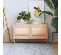vidaXL Portes à persiennes 2 pcs Bois de pin massif 39,5x49,4 cm