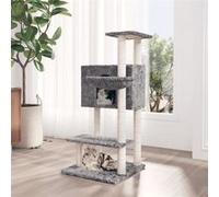 Vidaxl Arbre À Chat Avec Griffoirs En Sisal Gris Clair 108,5 Cm