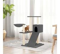 vidaXL Kattenmeubel met sisal krabpalen 82 cm donkergrijs171668 Gris G